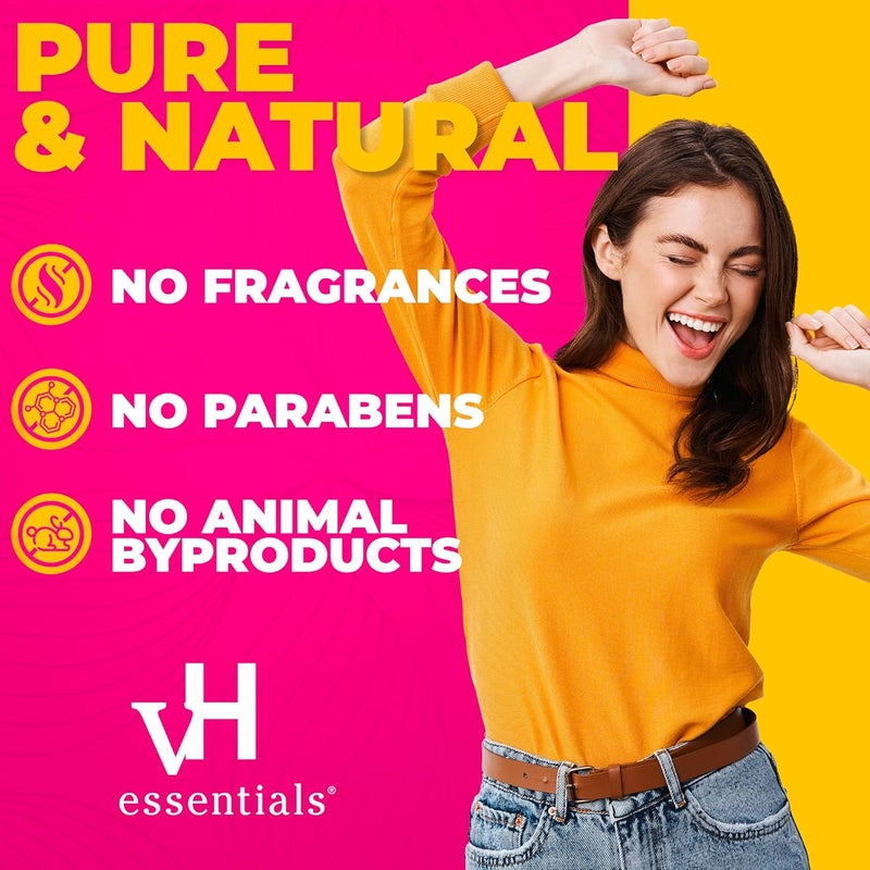 vH Essentials Boric Acid and Tea Tree Vaginal Suppositories - Prebiotics Formula with Lactic Acid - PH Balance, Odor Control, Feminine Care - 24 Suppositories and Applicator, White, 2.4 Ounces - Image 5